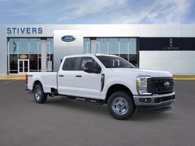 2026 Ford Super Duty F-350 XL in Oxford White — front three-quarter view