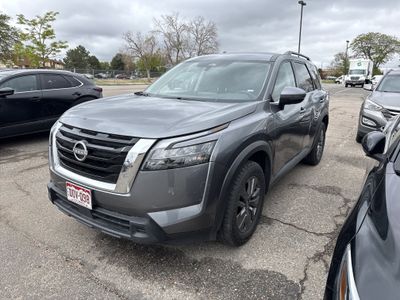 2024 Nissan Pathfinder SV 4WD — front three-quarter view