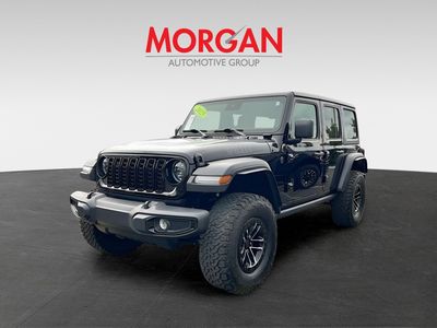 2025 Jeep Wrangler — rear three-quarter view