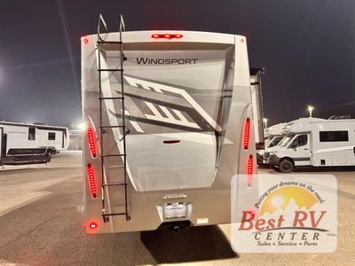 2026 Thor Motor Coach Windsport — engine compartment view