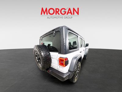 2025 Jeep Wrangler — rear three-quarter view