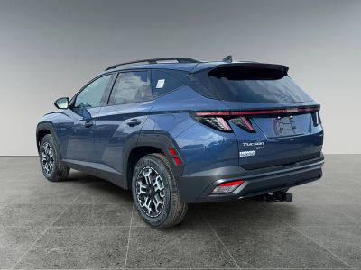 2026 Hyundai Tucson — rear three-quarter view