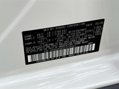 2026 Subaru Crosstrek — photo 40 view