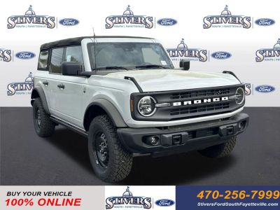 2026 Ford Bronco Big Bend in White — front three-quarter view
