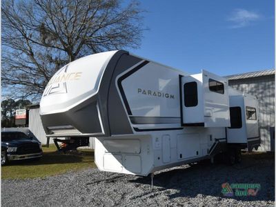 2025 Alliance RV Paradigm — rear three-quarter view