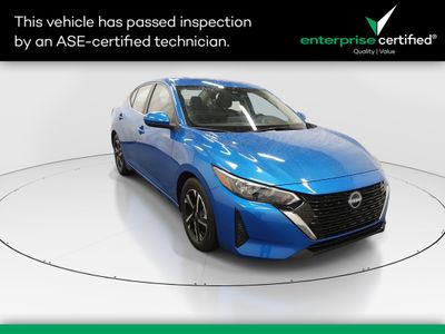 2024 Nissan Sentra SV CVT — front three-quarter view
