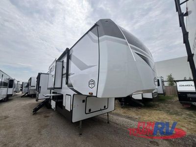 2026 Forest River RV Sandpiper — rear three-quarter view