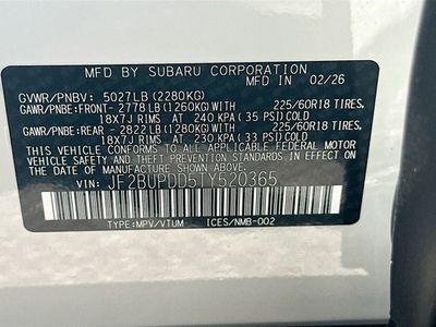 2026 Subaru Outback — photo 32 view