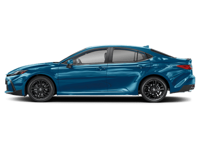 2026 Toyota Camry SE in Ocean Gem — front three-quarter view