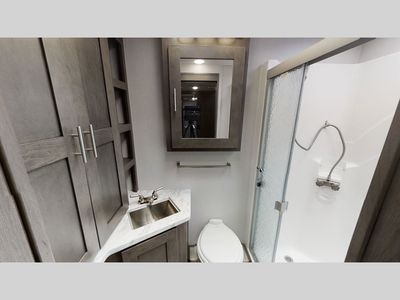 2024 Forest River RV Georgetown — engine compartment view