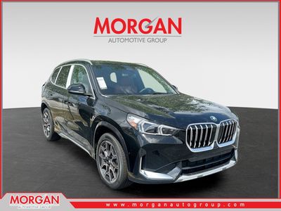 2026 BMW X1 xDrive28i in Black — front three-quarter view