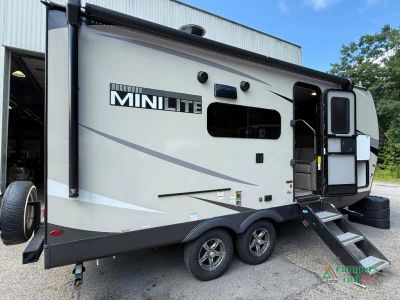 2023 Forest River RV Rockwood — front three-quarter view