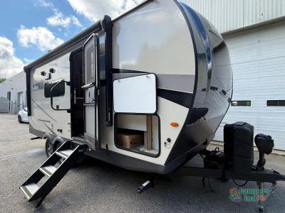 2023 Forest River RV Rockwood — rear three-quarter view