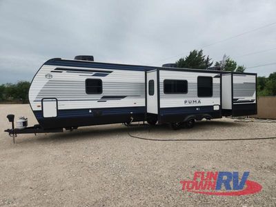 2025 Forest River RV Puma — rear three-quarter view