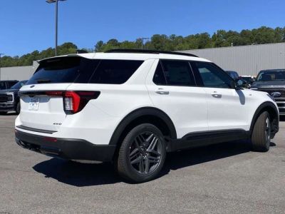 2026 Ford Explorer — rear three-quarter view