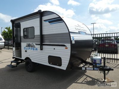 2025 Coachmen Clipper Cadet — front three-quarter view