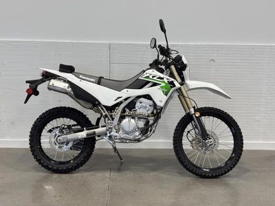 2026 Kawasaki KLX300 — rear three-quarter view