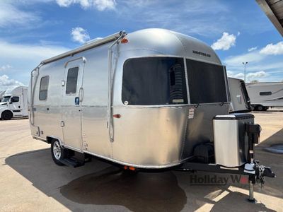 2025 Airstream Bambi — front three-quarter view