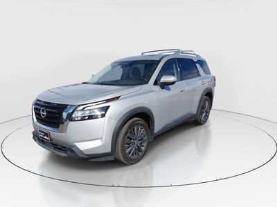 2024 Nissan Pathfinder — rear three-quarter view