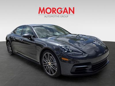 2018 Porsche Panamera — side profile view