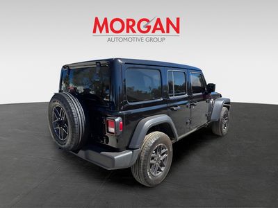 2025 Jeep Wrangler — engine compartment view