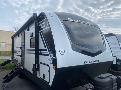 2026 Keystone RV Bullet — front three-quarter view