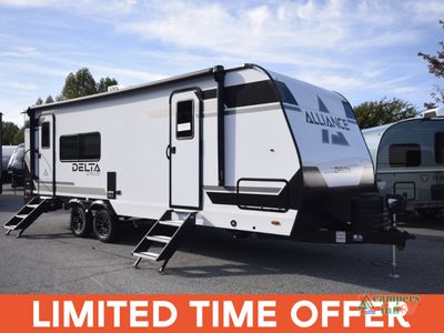 2026 Alliance RV Delta Ultra Lite — front three-quarter view