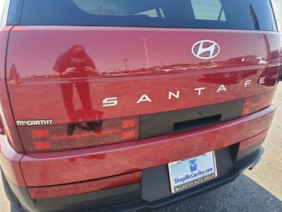 2025 Hyundai Santa Fe — engine compartment view