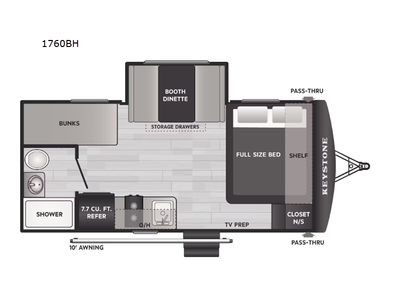 2026 Keystone RV Springdale Mini — photo 8 view