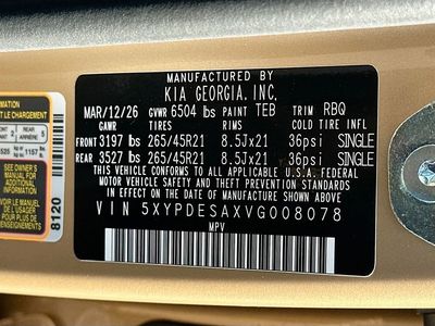 2027 Kia Telluride Hybrid - Photo 35