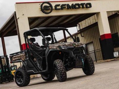 2026 CFMOTO UFORCE U10 Pro Camo — front three-quarter view