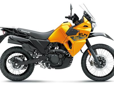 2026 Kawasaki KLR650 ABS — side profile view