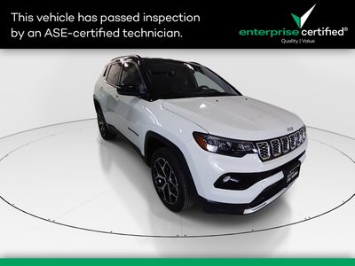 2025 Jeep Compass Limited 4x4 — front three-quarter view