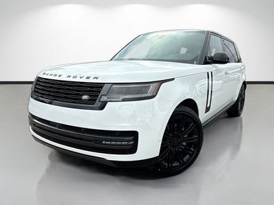 2026 Land Rover Range Rover SE in White — front three-quarter view