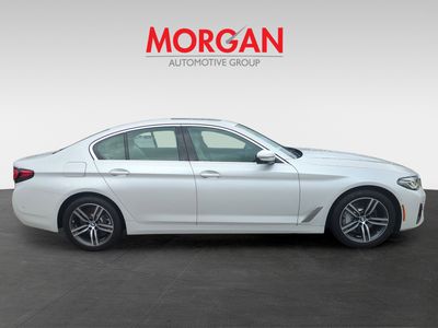 2021 BMW 5 Series — interior view