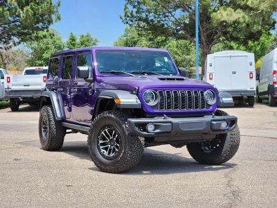 2026 Jeep Wrangler WRANGLER 4-DOOR MOAB 392 in Reign Exterior Paint — front three-quarter view