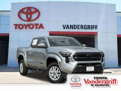 2026 Toyota Tacoma N/A in Celestial Silver — front three-quarter view