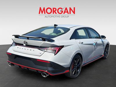 2026 Hyundai ELANTRA N — rear three-quarter view