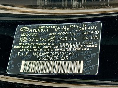 2026 Hyundai ELANTRA HYBRID — photo 40 view