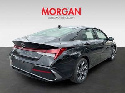2026 Hyundai ELANTRA HYBRID — rear three-quarter view