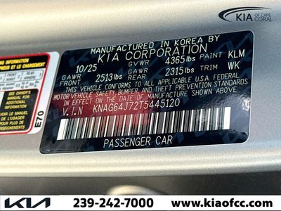 2026 Kia K5 — photo 39 view