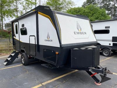 2022 Ember RV Overland Series — front three-quarter view