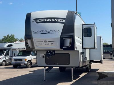 2026 Forest River RV Impression — rear three-quarter view
