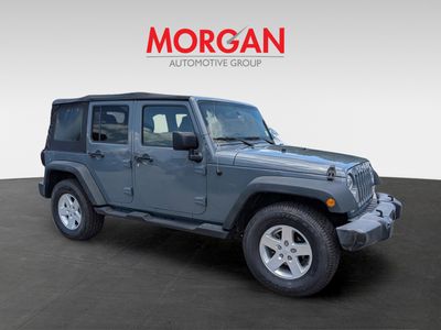 2015 Jeep Wrangler Unlimited — side profile view