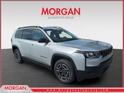 2026 Jeep Cherokee Laredo in Silver — front three-quarter view