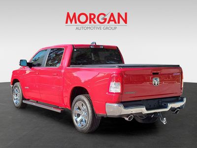 2022 Ram 1500 — rear three-quarter view