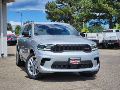 2026 Dodge Durango DURANGO GT PLUS AWD in Triple Nickel Exterior Paint — front three-quarter view