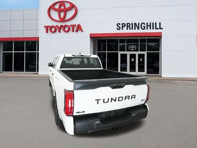 2026 Toyota Tundra — engine compartment view