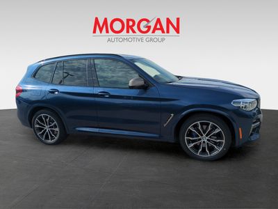 2020 BMW X3 — interior view