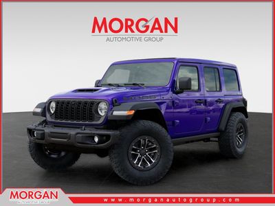 2026 Jeep Wrangler Moab 392 in Purple — front three-quarter view